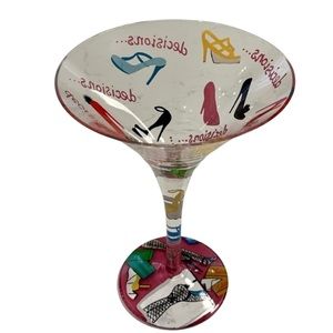 LOLITA Stiletto Martini Glass Heels Shoe Lover Drink Recipe